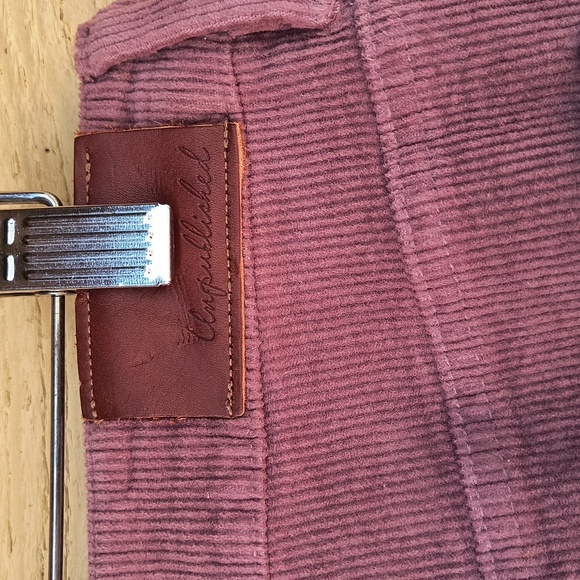 Anthropologie Unpublished Women's Corduroy Pants Cropped - Picture 4 of 7